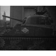 Char moyen Sherman M4.