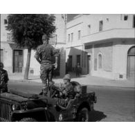 Evénements de Bizerte. Journée du 31 juillet. Levée des corps des militaires tués à Bizerte.