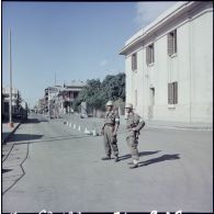 Le quartier de la gare maritime à Port-Saïd.