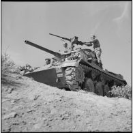 Un M24 Chaffee.
