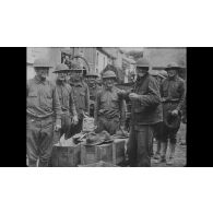 [Soldats américains sur le front.]