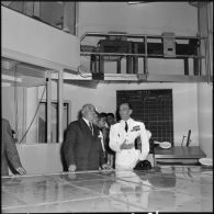 Amirauté d'Alger. Visite du secrétaire d'Etat à la Marine.