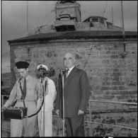 Amirauté d'Alger. Discours du secrétaire d'Etat à la Marine.