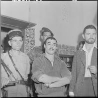 Yacef Saadi chef du front de libération national (FLN) de la zone autonome d'Alger qui s'est rendu aux bérets vert du 1er régiment étranger parachutiste (REP).