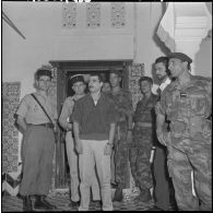 Yacef Saadi chef du front de libération national (FLN) de la zone autonome d'Alger qui s'est rendu aux bérets vert du 1er régiment étranger parachutiste (REP).