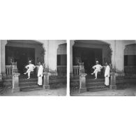 253. Saïgon. Visite chez le lieutenant Henri Bourges. [légende d'origine]