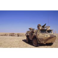 Exercice de tir Milan franco-égyptien depuis un VAB du 2e REI (régiment étranger d'infanterie).