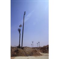 Poste de commandement d'engagement MSQ-104 de missiles anti-SCUD MIM-104 Patriot.