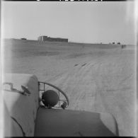 L'arrivée au bordj d'Issengel.