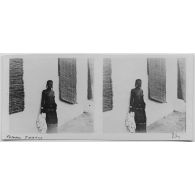 Femme Touareg [plutôt du Niger?]. [légende d'origine]<br>