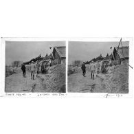 Guerre 14-18 - Le ravin des pins - 14 janvier 1916. [légende d'origine]