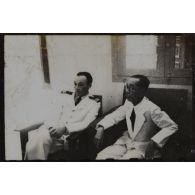 Election du président du gouvernement provisoire de la République Cochinchinoise. [description provisoire]