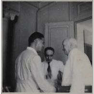 Le nouveau président du gouvernement provisoire de la République Cochinchinoise. [description provisoire]