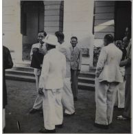 Election du président du gouvernement provisoire de la République Cochinchinoise. [description provisoire]