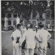 Election du président du gouvernement provisoire de la République Cochinchinoise. [description provisoire]