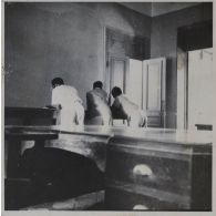 Election du président du gouvernement provisoire de la République Cochinchinoise. [description provisoire]