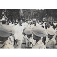 Différentes phases de la réception. [description provisoire]