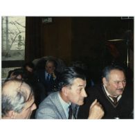 Rassemblement des anciens du 6e RCA pour le 33e anniversaire de la libération de Thann en 1985.