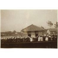 Arrivée du  général Gouraud à Dakar. [légende d'origine]<br>