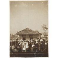 Arrivée du  général Gouraud à Dakar. [légende d'origine]<br>