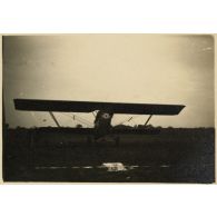 Escadre Vuillemin : 20 novembre 1933 -Ouakam. [légende d'origine]<br>