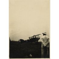 Escadre Vuillemin : 20 novembre 1933 -Ouakam. [légende d'origine]<br>