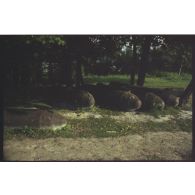 Fort de la Pompelle. ''Bumskopf.''  FZG76 - V1 de test de lancement. [légende d'origine )