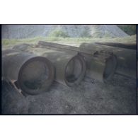 Fort de la Pompelle. ''Bumskopf'' FZG76 - V1 de test de lancement. [légende d'origine]