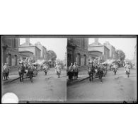 Les roulantes, Oise, 1916. [légende d'origine]