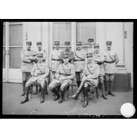 Etat-major général de l'armée, 1919. [légende d'origine]