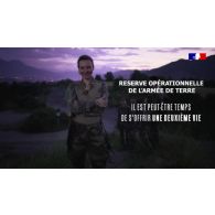 La réserve opérationnelle de l'armée de Terre : analyste financière et cheffe de section au 92e régiment d'infanterie (92e RI).