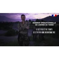 La réserve opérationnelle de l'armée de Terre : conseillère en énergie patrimoniale et cheffe de section au 92e régiment d'infanterie (92e RI).