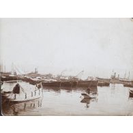 Coin du port. Beyrouth. [légende d'origine]
