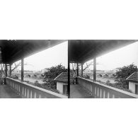 786. Le viaduc, vu de notre vérandah. [légende d'origine]