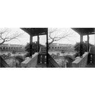 787. Le viaduc, vu de notre vérandah. [légende d'origine]