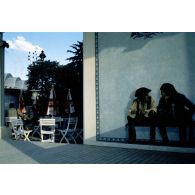 1989. Paris 1er. Jardin des Tuileries. Fête pour le bicentenaire de la Révolution française.