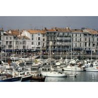 La Rochelle (17). Le vieux port.