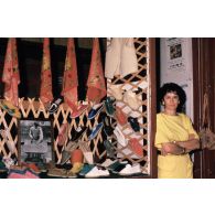 Mauléon (64). Atelier. Boutiques d'espadrilles.