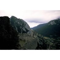 Puilaurens (11). Château Cathare.