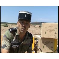 Destruction de mines antipersonnel à Djibouti du 2 au 4 novembre 1999.