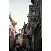 Lourdes (65). Centre ville.