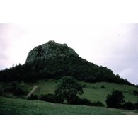 Montségur (09). Château de Montségur (Cathare).