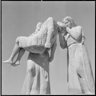 Le monument aux morts de Bou Saâda.