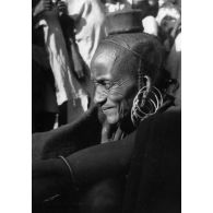 République du Niger, Zinder, 1954. Femme Bororodji.