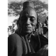 République du Niger, Zinder, 1954. Femme Bororodji.