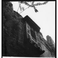 Archipel des Comores, Anjouan, 1952. Mutsamudu "moucharabieh".