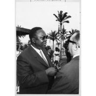 République unie du Cameroun, 1970. Cheick Fall, PDG de la compagnie Air Afrique.