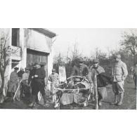 319. P[oste de] S[ecours]. Maison Rose. Raffin. 26 octobre 1915. [légende d'origine]