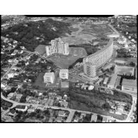 Argenteuil (95). Au centre, les HLM Le Roussillon.