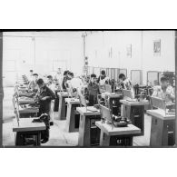 Photographie : à l'intérieur d'un atelier d'enseignement technique.